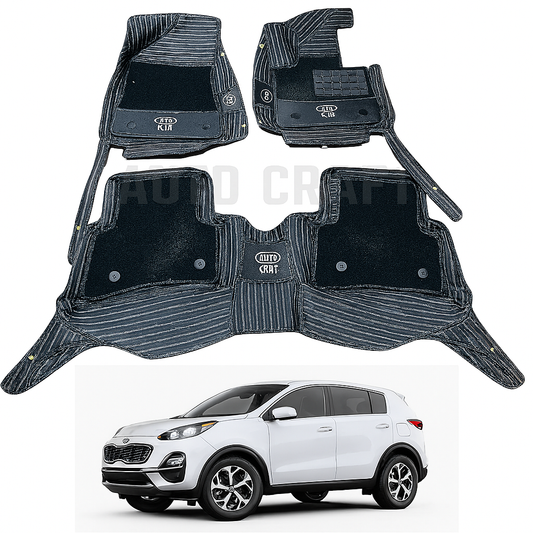 KIA Sportage 10D Floor Mats | 3 Pcs | Sportage Best floor Mats