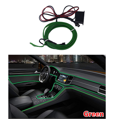 Universal Green EL Wire Light For All Car Models