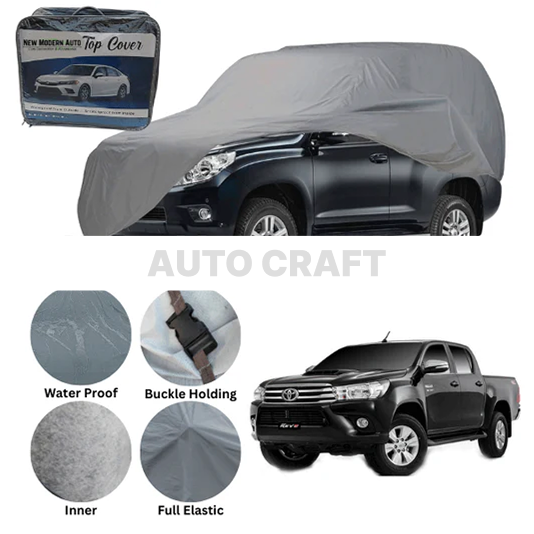 Toyota Vigo Revo Anti Scratch Water Resistant PVC Cotton Top Cover
