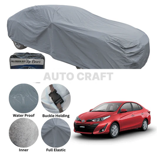 Toyota Yaris Anti Scratch Water Resistant PVC Cotton Top Cover