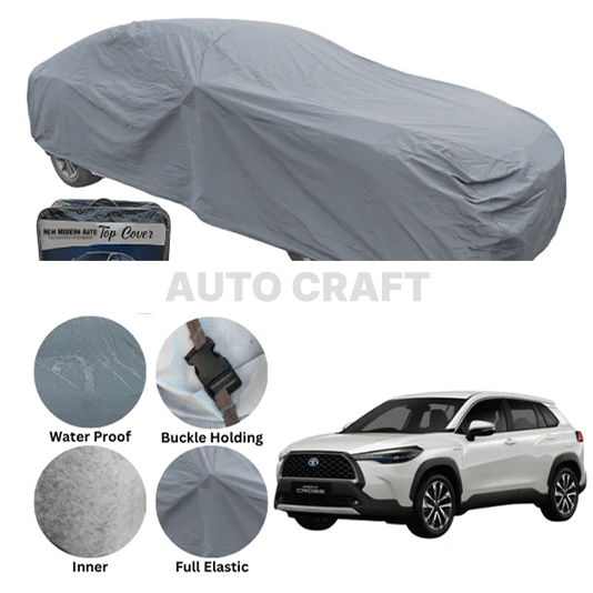 Toyota Corolla Cross Anti Scratch Water Resistant PVC Cotton Top Cover