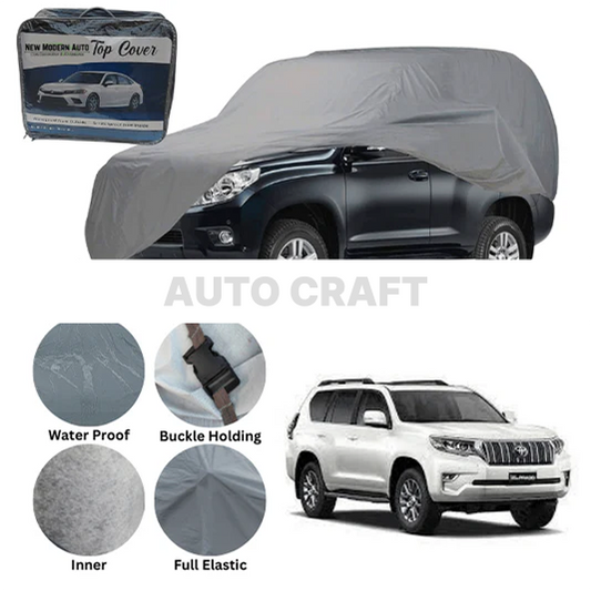Toyota Prado Anti Scratch Water Resistant PVC Cotton Top Cover