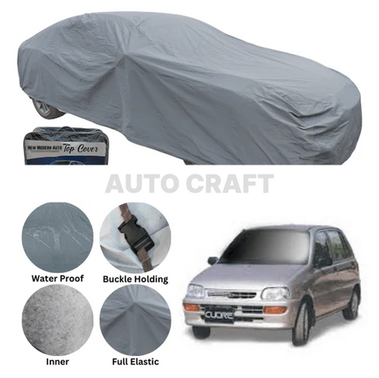 Daihatsu Coure Anti Scratch Water Resistant PVC Cotton Top Cover