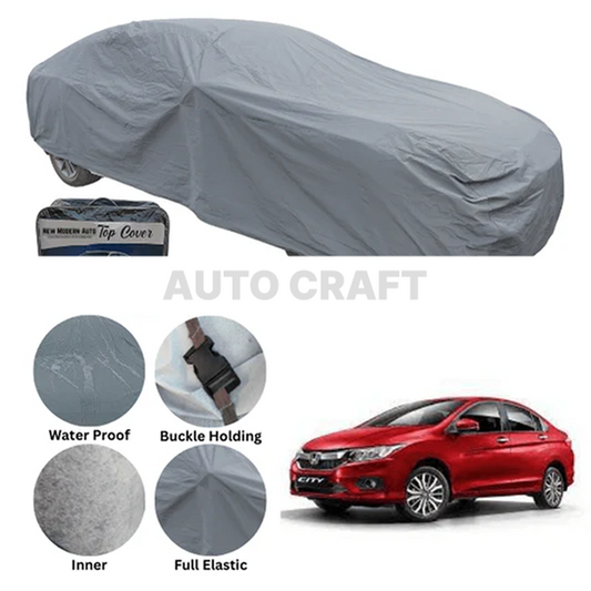 Honda City Anti Scratch Water Resistant PVC Cotton Top Cover | Model 2021 - 2024