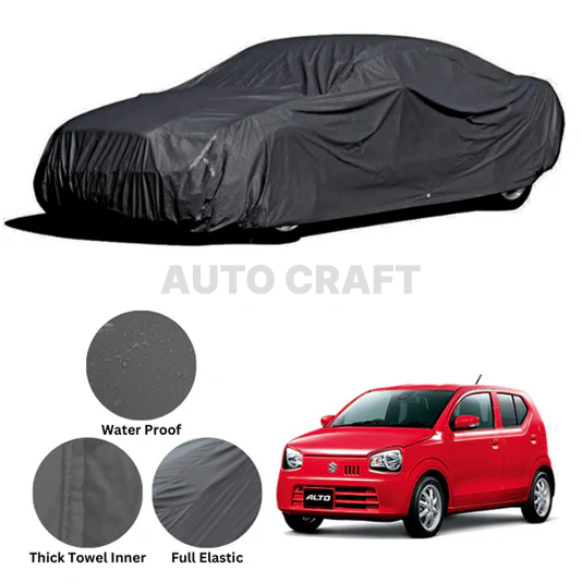 Suzuki New Alto Microfiber Anti Scratch & Anti Swirls Water Resistant Top Cover