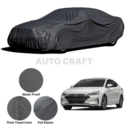 Hyundai Elantra Microfiber Anti Scratch & Anti Swirls Water Resistant Top Cover