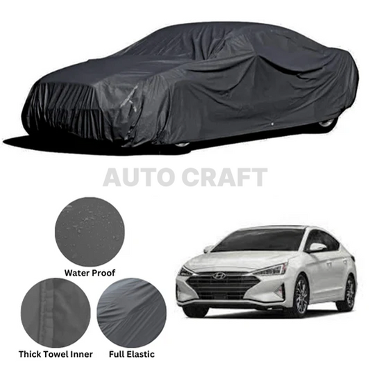 Hyundai Elantra Microfiber Anti Scratch & Anti Swirls Water Resistant Top Cover