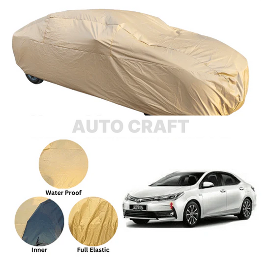 Toyota Corolla Anti Scratch Water Resistant Nylon Top Cover | Model 2018 - 2024