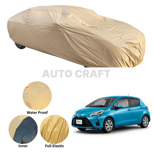 Toyota Vitz Anti Scratch Water Resistant Nylon Top Cover | Model 2017- 2024