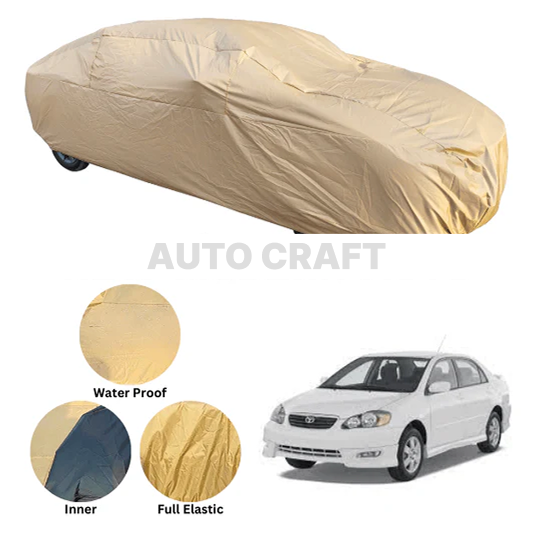 Toyota Corolla Anti Scratch Water Resistant Nylon Top Cover | Model 2002 - 2007