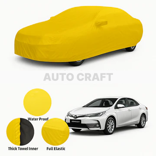 Toyota Corolla Microfiber Anti Scratch & Anti Swirls Water Resistant Top Cover | Model 2015 - 2022