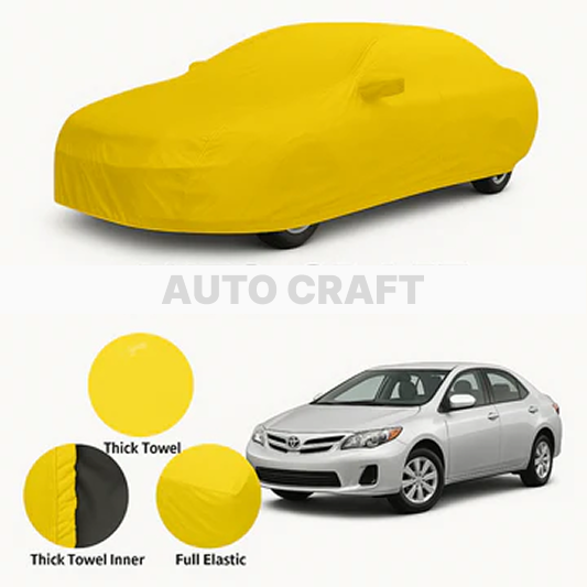 Toyota Corolla Microfiber Anti Scratch & Anti Swirls Water Resistant Top Cover | Model 2009 - 2014