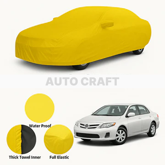 Toyota Corolla Microfiber Anti Scratch & Anti Swirls Water Resistant Top Cover | Model 2002 - 2008