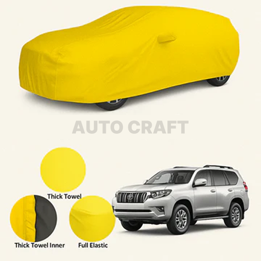 Toyota Prado Land Cruiser Microfiber Anti Scratch & Anti Swirls Water Resistant Top Cover