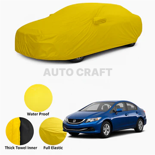 Honda Civic Microfiber Anti Scratch & Anti Swirls Water Resistant Top Cover | Model 2007 - 2012