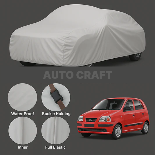 Hyundai Santro Anti Scratch Water Resistant Neoprene Top Cover