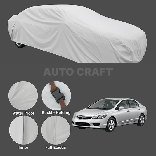 Honda Civic Anti Scratch Water Resistant Neoprene Top Cover | Model 2007 - 2012