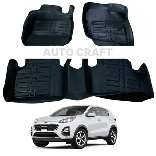 Toyota Fortuner 5D Floor Mats | Fortuner Best Floor Mats | Fortuner 5D Floor