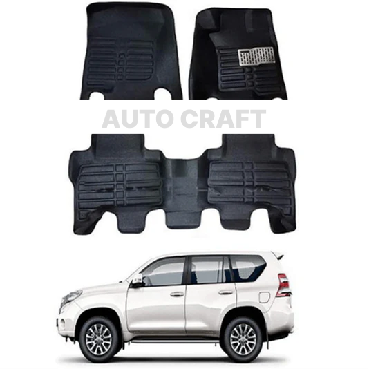 Toyota Land Cruiser 5D Floor Mats | Land Cruiser Best Floor Mats | Land Cruiser 5D Floor