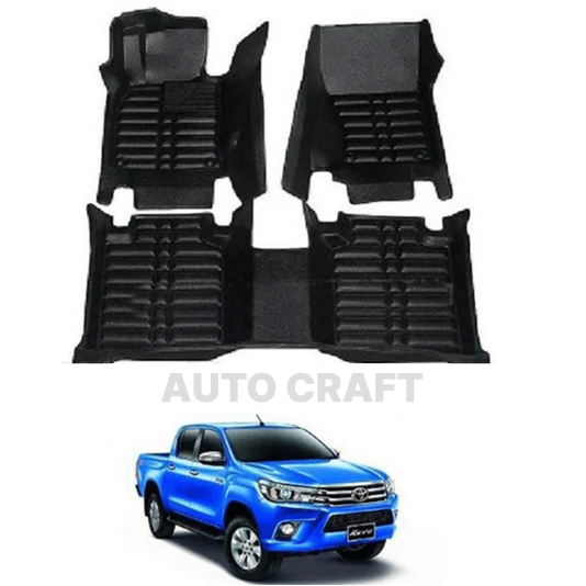 Toyota Vigo 5D Floor Mats | Vigo Best Floor Mats | Vigo 5D Floor