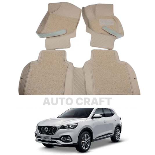 MG HS 9D Floor Mats | 3 Pcs | MG HS Best Floor Mats | MG HS 9D Floor