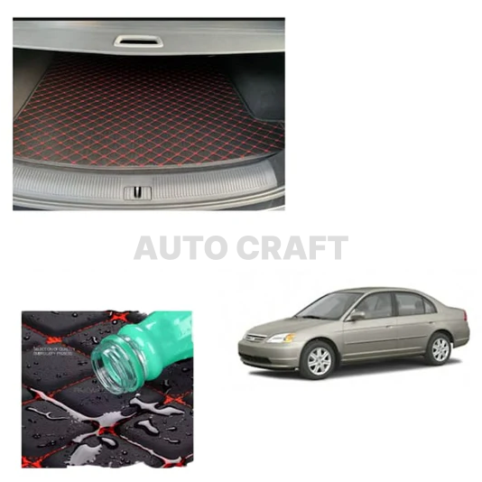 Honda Civic 7D Trunk Mat | Model 1996 - 2003