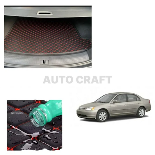 Honda Civic 7D Trunk Mat | Model 1996 - 2003
