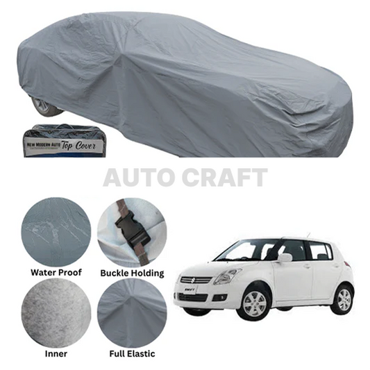 Suzuki Old Swift Anti Scratch Water Resistant PVC Cotton Top Cover