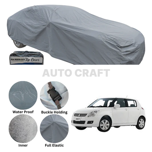 Suzuki Old Swift Anti Scratch Water Resistant PVC Cotton Top Cover