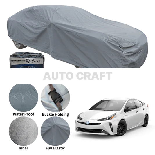 Toyota Prius Anti Scratch Water Resistant PVC Cotton Top Cover | Model 2018 - 2024