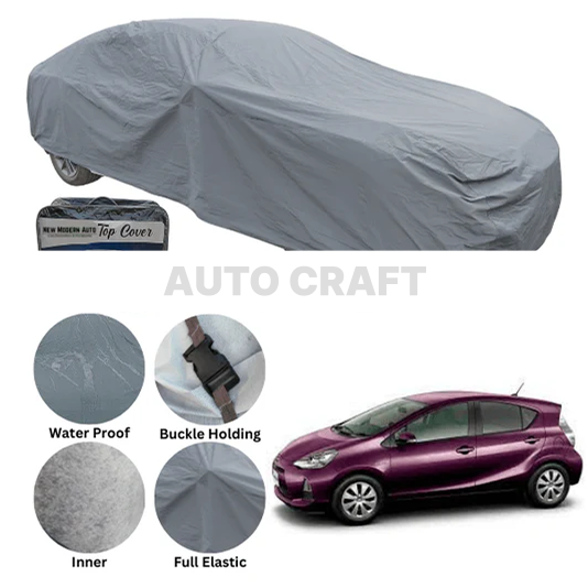 Toyota Aqua Anti Scratch Water Resistant PVC Cotton Top Cover