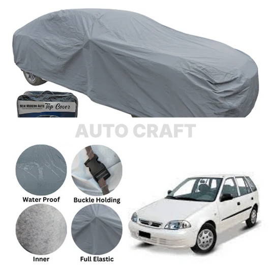 Suzuki Old Cultus Anti Scratch Water Resistant PVC Cotton Top Cover