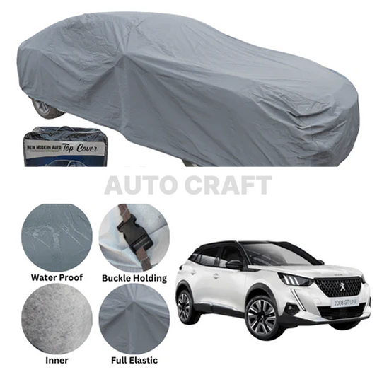 Peugeot 2008 Anti Scratch Water Resistant PVC Cotton Top Cover