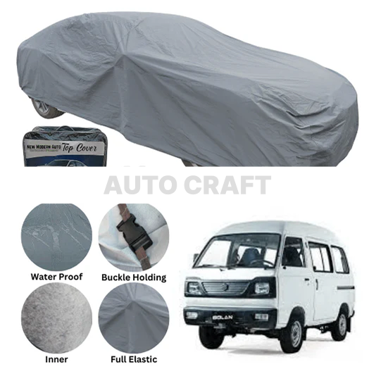 Suzuki Bolan Anti Scratch Water Resistant PVC Cotton Top Cover