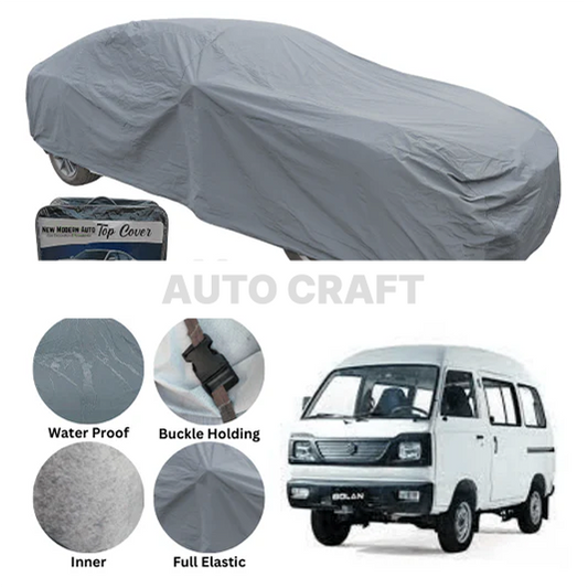 Suzuki Bolan Anti Scratch Water Resistant PVC Cotton Top Cover