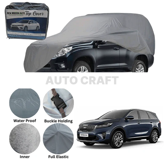 KIA Sorento Anti Scratch Water Resistant PVC Cotton Top Cover