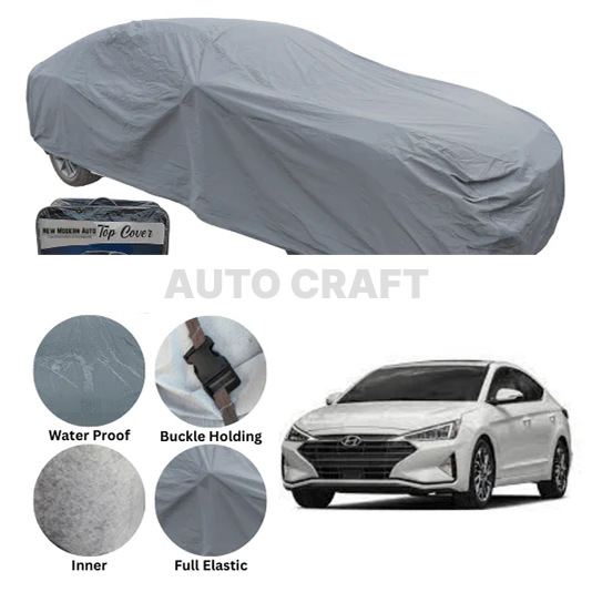 Hyundai Elantra Anti Scratch Water Resistant PVC Cotton Top Cover
