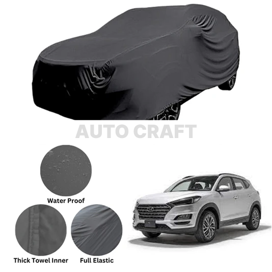 Hyundai Tucson Microfiber Anti Scratch & Anti Swirls Water Resistant Top Cover