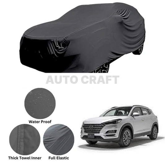 Hyundai Tucson Microfiber Anti Scratch & Anti Swirls Water Resistant Top Cover