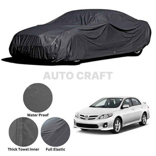 Toyota Corolla Microfiber Anti Scratch & Anti Swirls Water Resistant Top Cover | Model 2009 - 2014