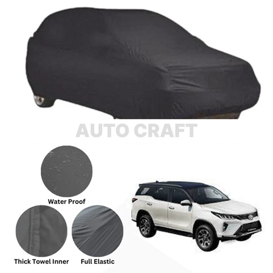 Toyota Fortuner Microfiber Anti Scratch & Anti Swirls Water Resistant Top Cover