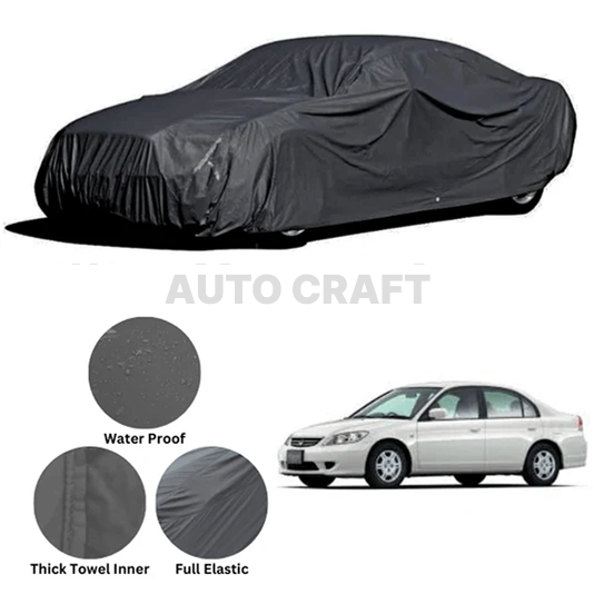 Honda Civic Microfiber Anti Scratch & Anti Swirls Water Resistant Top Cover | Model 2002 - 2006