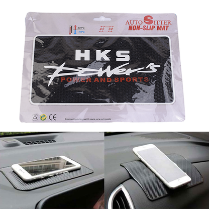 Universal HKS Non Slip Dashboard Mat For Cars