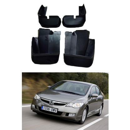 Honda Civic 4Pcs Car Mud Flap 2008-2012 Models