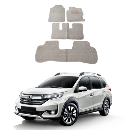 Honda BRV Carpet Car Floor Mat Beige 2017-2022