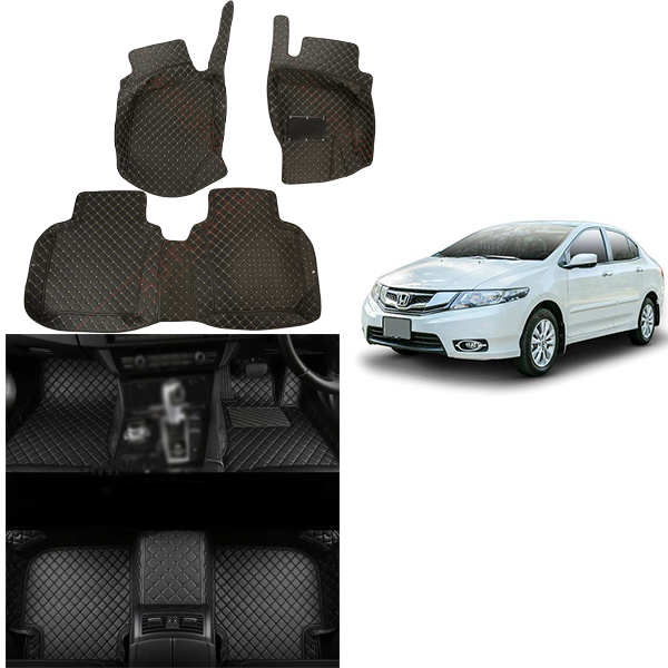 Honda City 7D Floor Mats For 2009-2022 Models
