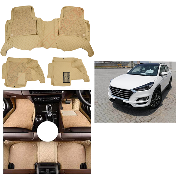 Hyundai Tuscon 9D Floor Mats For All Models