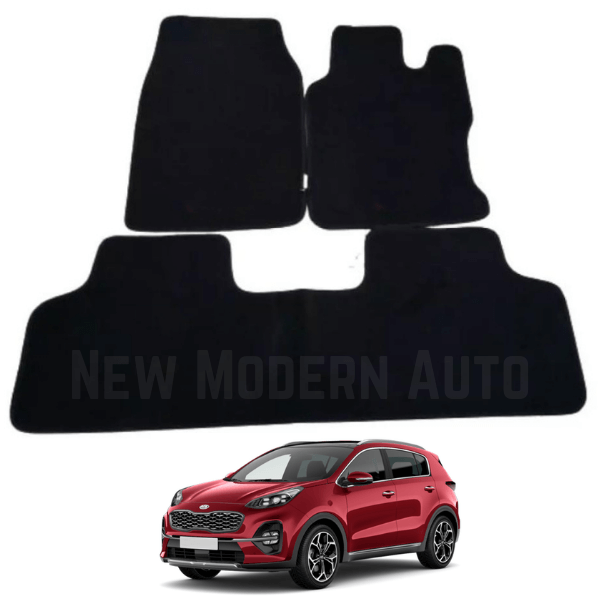KIA Sportage Carpet Floor Mats | 3 Pcs | Sportage Floor Mats