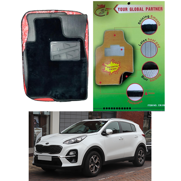 KIA Sportage Nano Wire Carpet Floor Mat With Logo