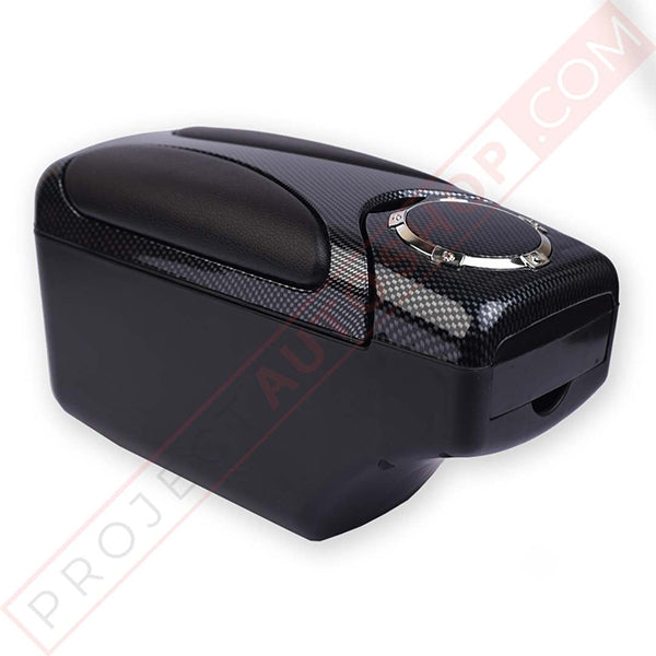 Universal Car Arm Rest Black Color